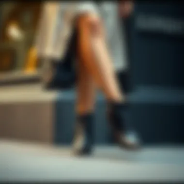 A stylish outfit complemented by iconic London shoes