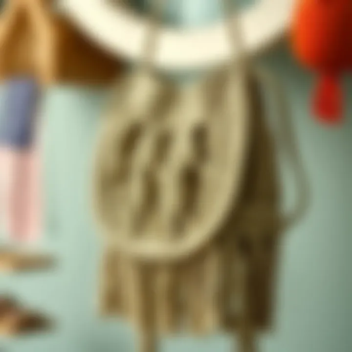 Historical evolution of macrame bags through various styles