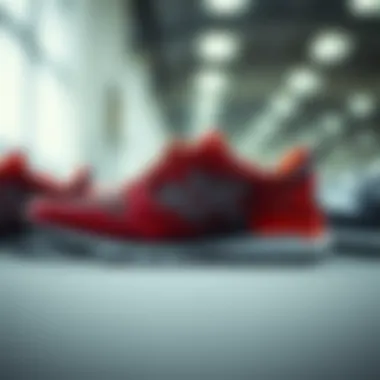 Material selection for athletic shoes