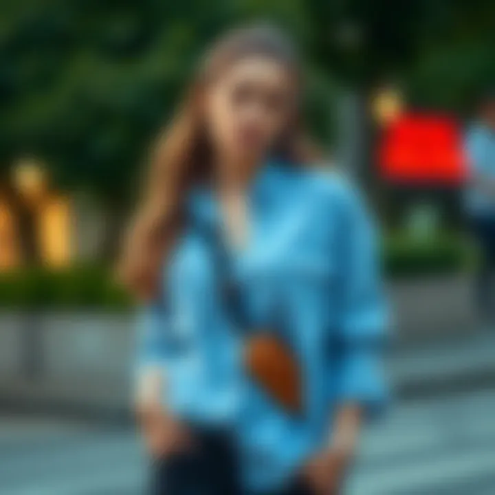 Fashionable layered outfit inspiration