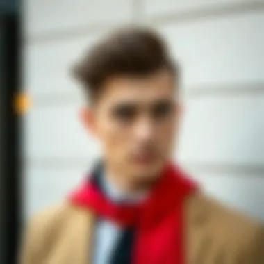 Elegant graduation hairstyle for men