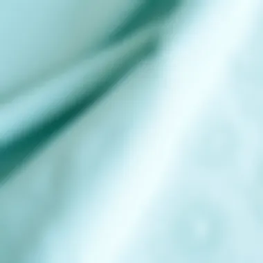 Sustainable Choices: The Fabric of Mint T-Shirts Close-up of sustainable fabric used in mint t-shirts