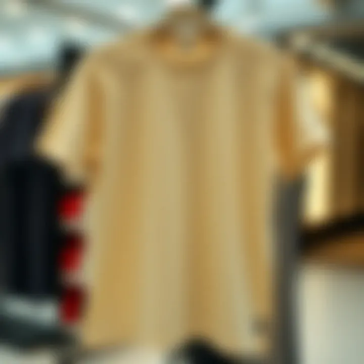 Stylish Modal Fabric T-Shirt Display