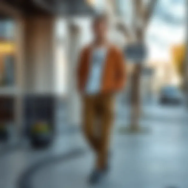 Casual Weekend Style with Comfortable Waxed Pants Relaxed weekend outfit featuring comfortable waxed trousers