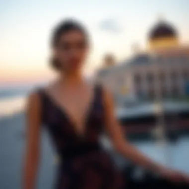 Sophisticated Evening Wear Inspiration Elegant evening dress showcasing sophisticated design