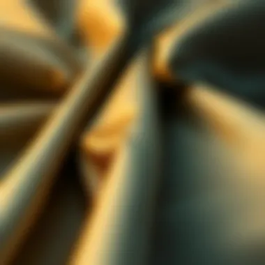 Texture and Quality of Evening Dress Materials Close-up of luxurious fabric for evening attire