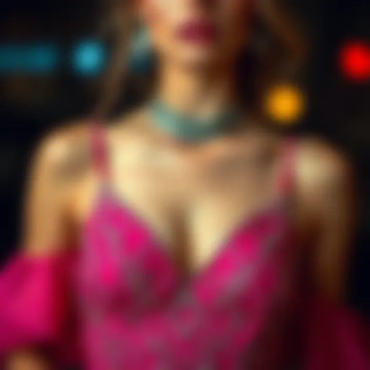 Stylish accessories that complement evening dresses