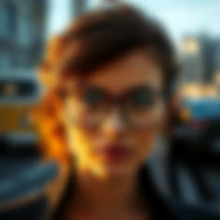 Elegant design of Obses glasses reflecting modern fashion trends