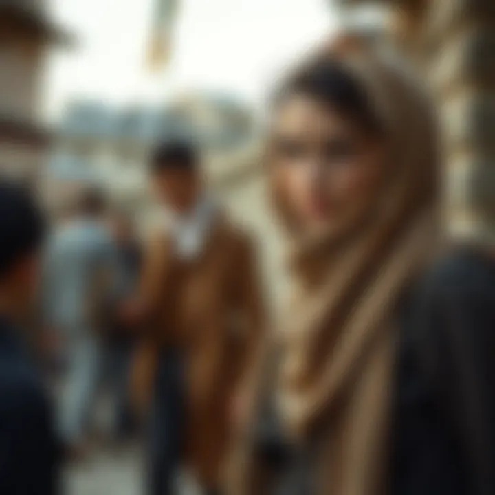 A Journey Through Time: The Cotton Scarf Historical depiction of cotton scarf usage