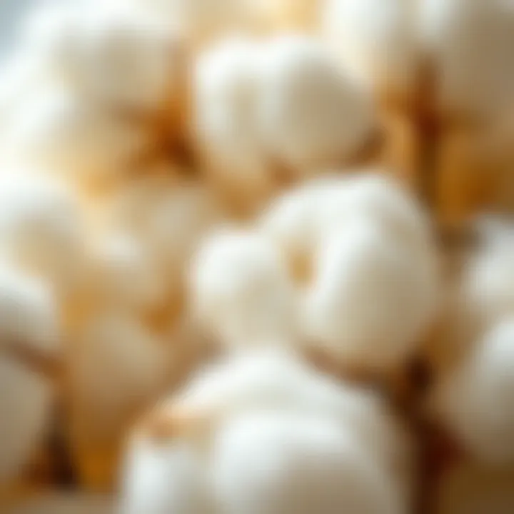 A close-up of cotton fibers, highlighting the material's natural quality and sustainability.