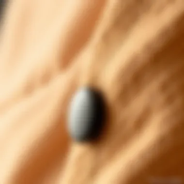 Luxurious Fabric Textures in Pierre Cardin Coats Close-up of luxurious fabric texture used in Pierre Cardin coats