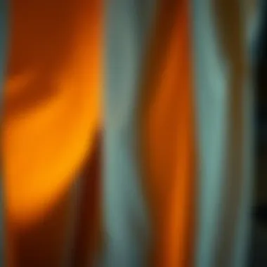 Texture and Detail of Pleated Trousers Close-up of fabric texture of pleated trousers