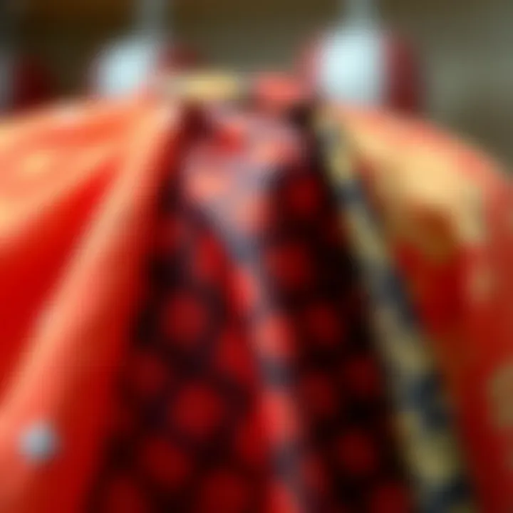 Various fabric textures used in robadan tesettür dresses