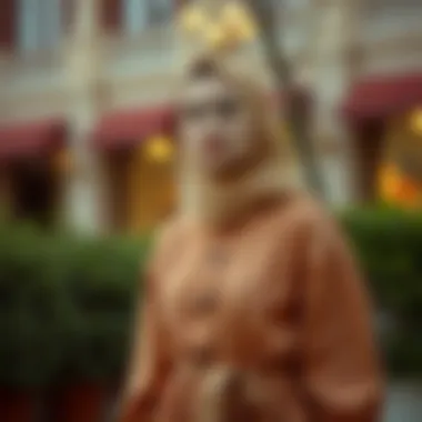 Chic Seasonal Trends Chic modest dress showcasing seasonal trends