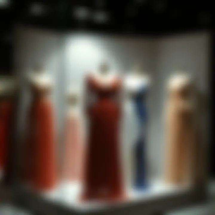 Sefamerve Jile Dress Collection Display