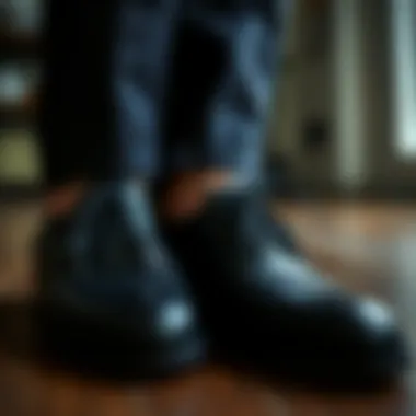 Tips for maintaining black shoes over time