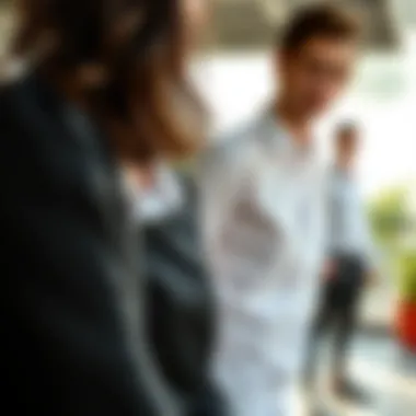 Diverse combinations of black and white shirts in different styles