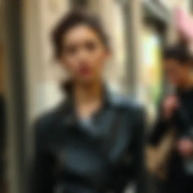 Sustainable Care Tips for Leather Fashion Sustainable fashion elements for black leather dress care