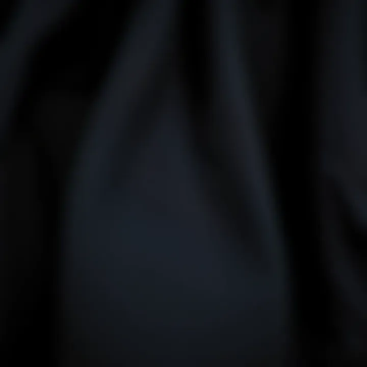 Exploring the Texture of Black Fabric Close-up of the fabric texture of a black skirt
