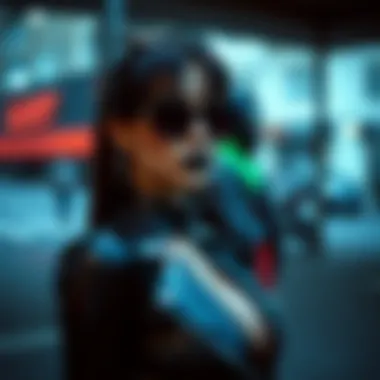 Stylish combinations showcasing black latex