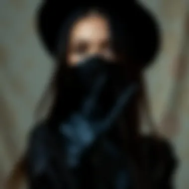 Sustainable fashion elements featuring black latex