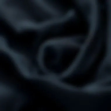 Close-up of luxurious chiffon fabric showcasing texture and flow