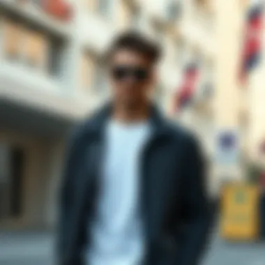 Versatile Style: Slimfit Jacket with Casual Wear Stylish combination of slimfit jacket with casual wear