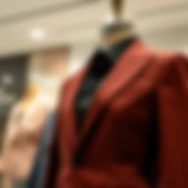 Showcasing Elegance: The Slimfit Jacket Elegant slimfit jacket showcased on a mannequin