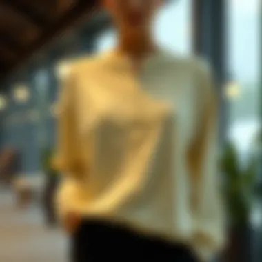Experience Comfort with Breathable Fabrics Comfortable tunic made from soft, breathable fabric.