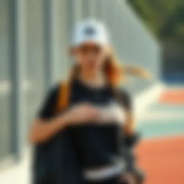 Combination of outfits suitable for various sports disciplines