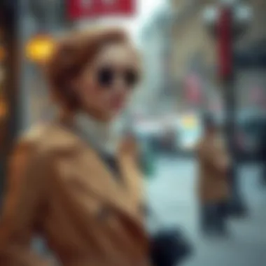 Accessorizing Your Trench Coat Stylish accessories complementing a trench coat