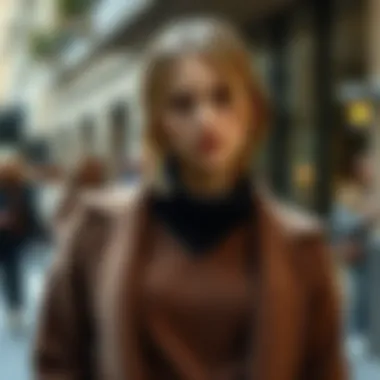 Stylish layering options with draped sweaters