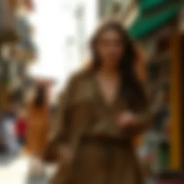 A vibrant array of sustainable clothing choices