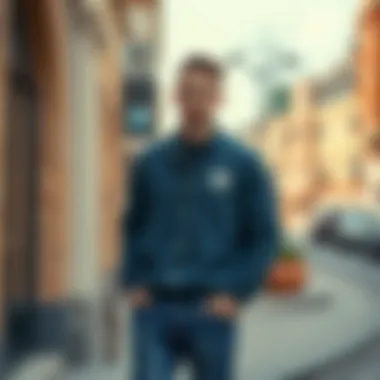 Versatile Styling with Sweatshirt Jackets Stylish sweatshirt jacket paired with casual attire