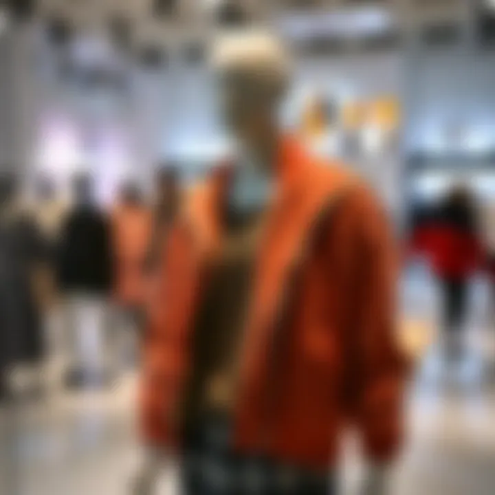 Layering Techniques with Sweatshirt Jackets Mannequin displaying layered outfits with sweatshirt jacket