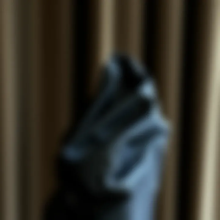 Textures and Materials in Modern Design Luxurious fabric textures used in modern evening gowns