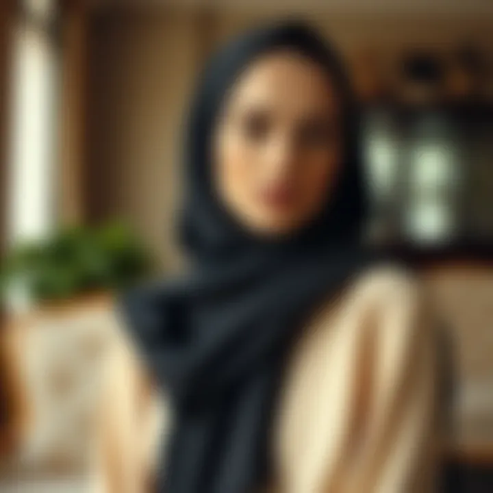 Elegant fabric choices in modest clothing