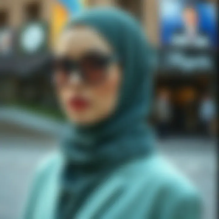 A modern interpretation of traditional modest fashion