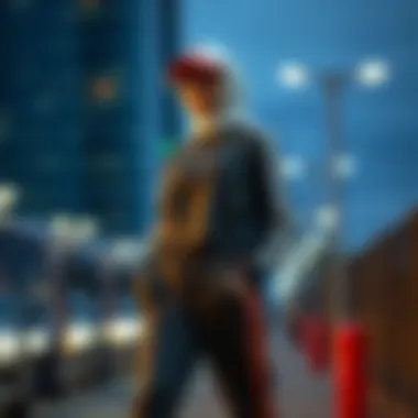 Stylish modest sports outfit combining comfort and elegance