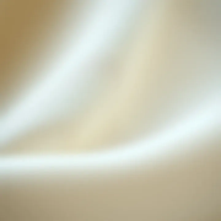 Detail shot of fabric showing breathability and texture