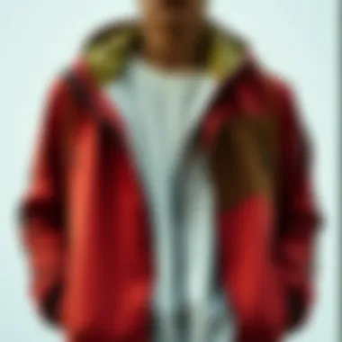 Sustainable fashion showcasing eco-friendly materials