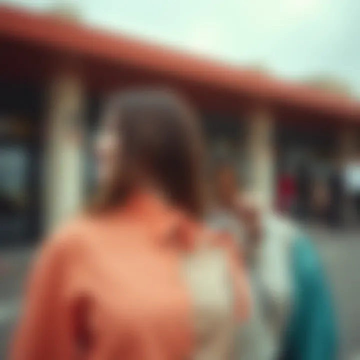 Trendy color palette for front-tied blouse styles