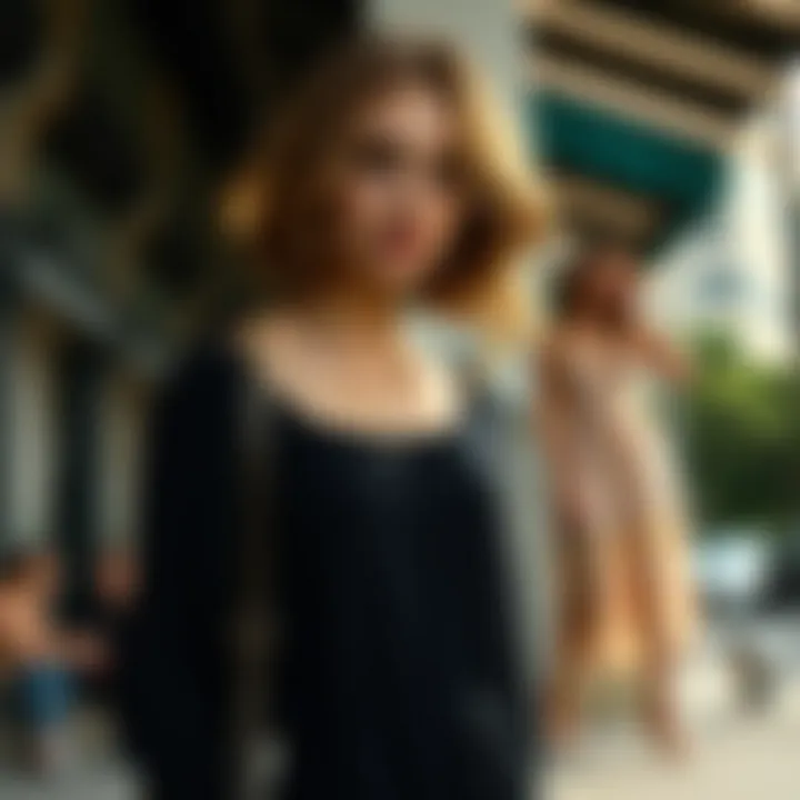 Versatile styling options for knit dresses