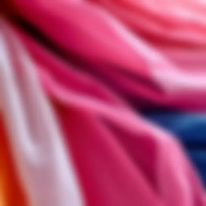 Diverse Tulle Fabrics for Fashion Choices Variety of tulle fabrics in different colors and textures