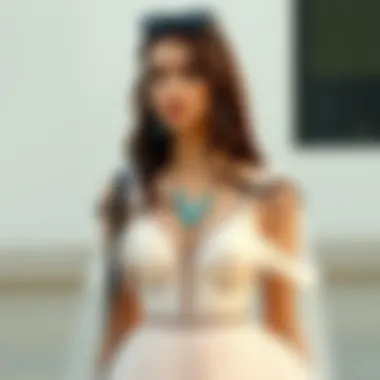 Styling Tulle Dresses with Accessories Stylish tulle dress paired with accessories