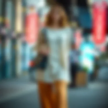 Elegant tunic pants outfit showcasing modern fashion trends