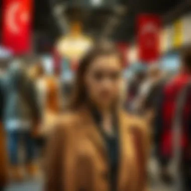 Fashion hub showcasing Turkish brands
