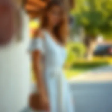 Casual long white dress perfect for summer outings