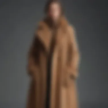 Diverse Styles: Exploring Long Coat Textures An arrangement of various long coat styles and textures, highlighting versatility.