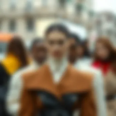 Creative Combinations of Collars in Fashion Fashion ensemble showcasing various collar combinations